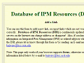 Database of IPM Resources: Add a link