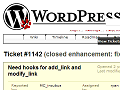 1142 (Need hooks for add-link and modify-link) - WordPress Trac - Trac